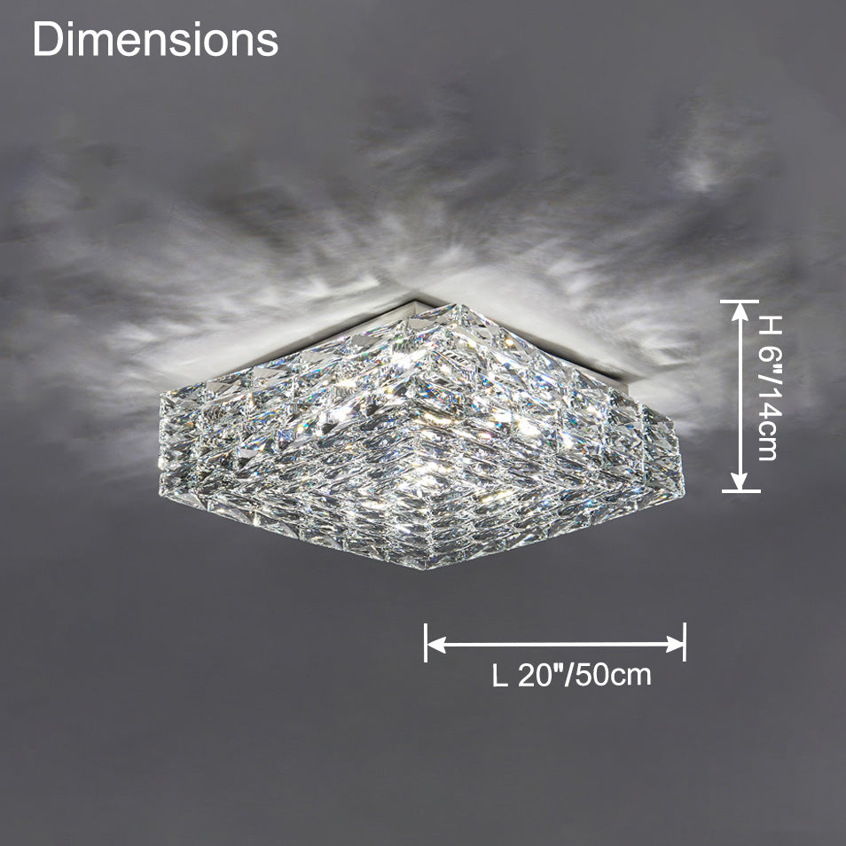 WOMO Square Crystal Recessed Light – WM1130