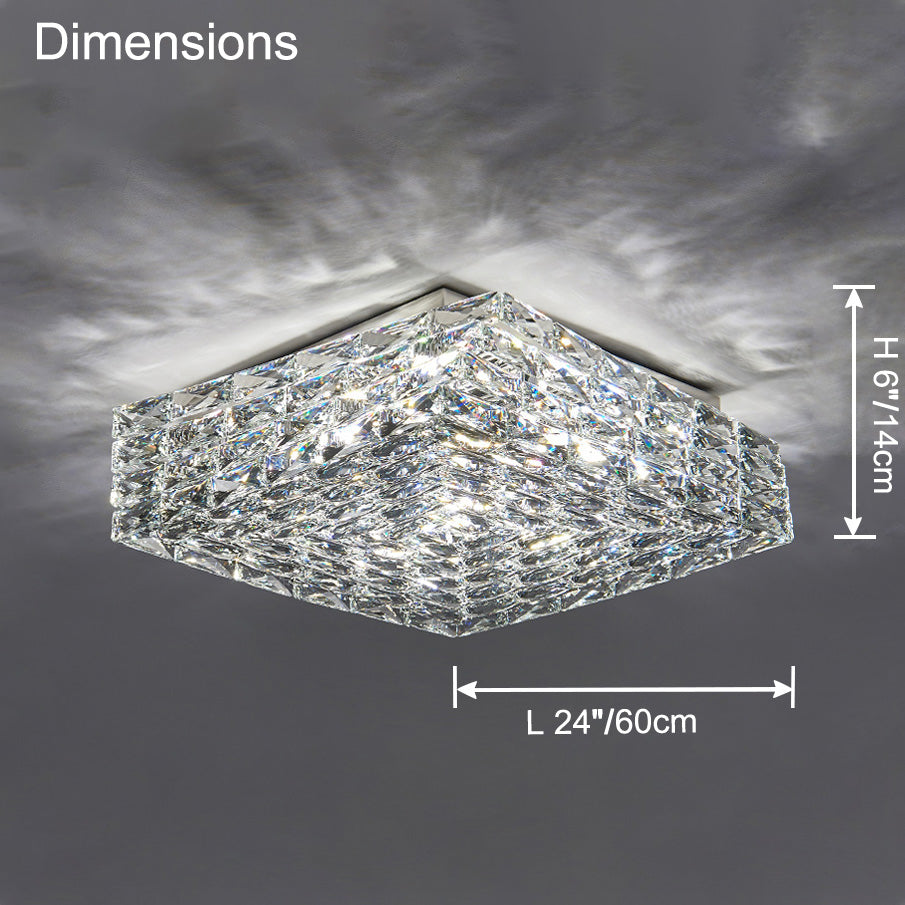 WOMO Square Crystal Recessed Light – WM1130