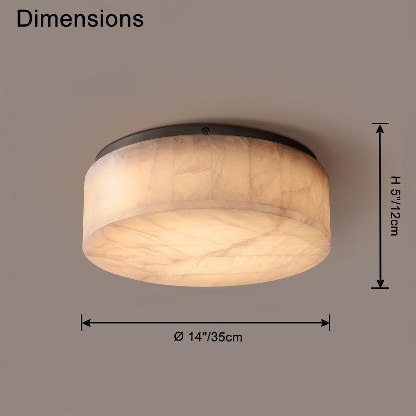 WOMO Drum Alabaster Recessed Light – WM1143