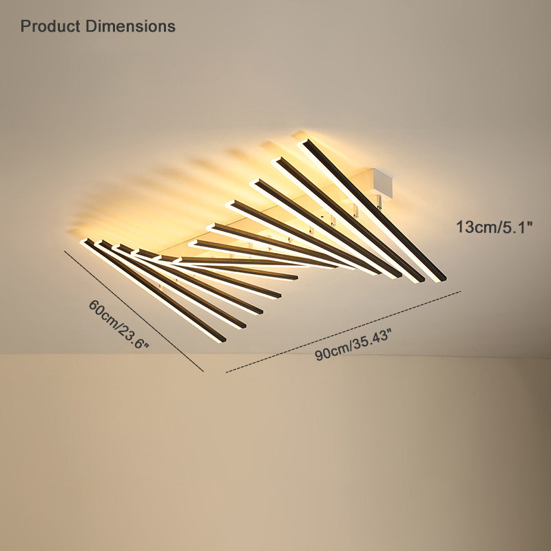 WOMO Dimmable LED Ceiling Light with Bar WM1106