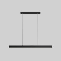 WOMO Longue Suspension LED Métal Minimaliste pour Table à Manger-WM2010