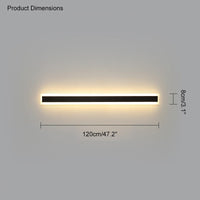 WOMO Linear Outdoor Wall Light-WM9001