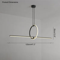 WOMO Circle Linear Pendelleuchte-WM2122