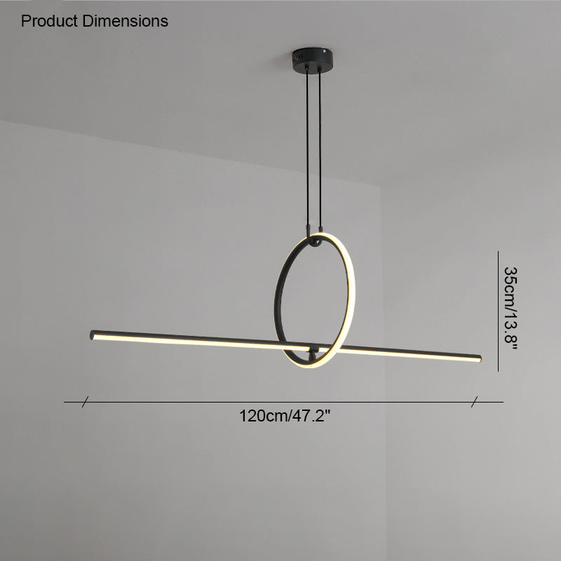 WOMO Circle Linear Pendelleuchte-WM2122