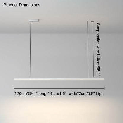 WOMO Extra Long Linear Pendant Light-WM2011