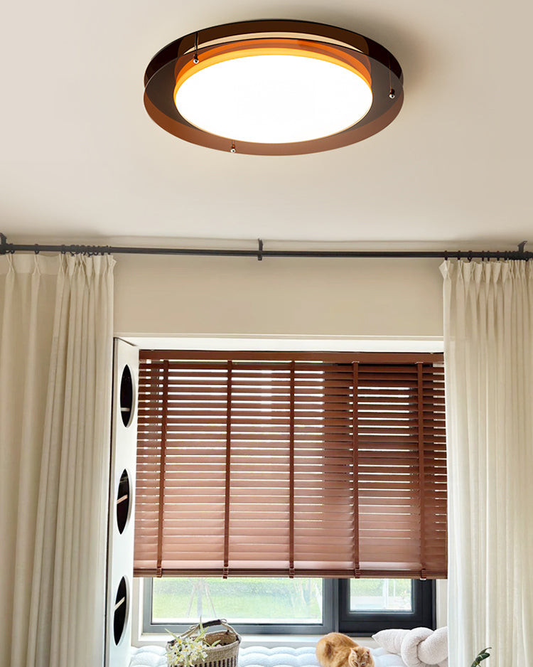 WOMO Bauhaus Round Flush Mount Ceiling Light - WM1214