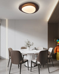 Plafonnier WOMO Oval Noyer-WM1235
