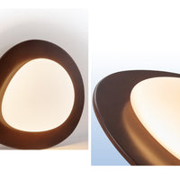 Plafonnier WOMO Oval Noyer-WM1235