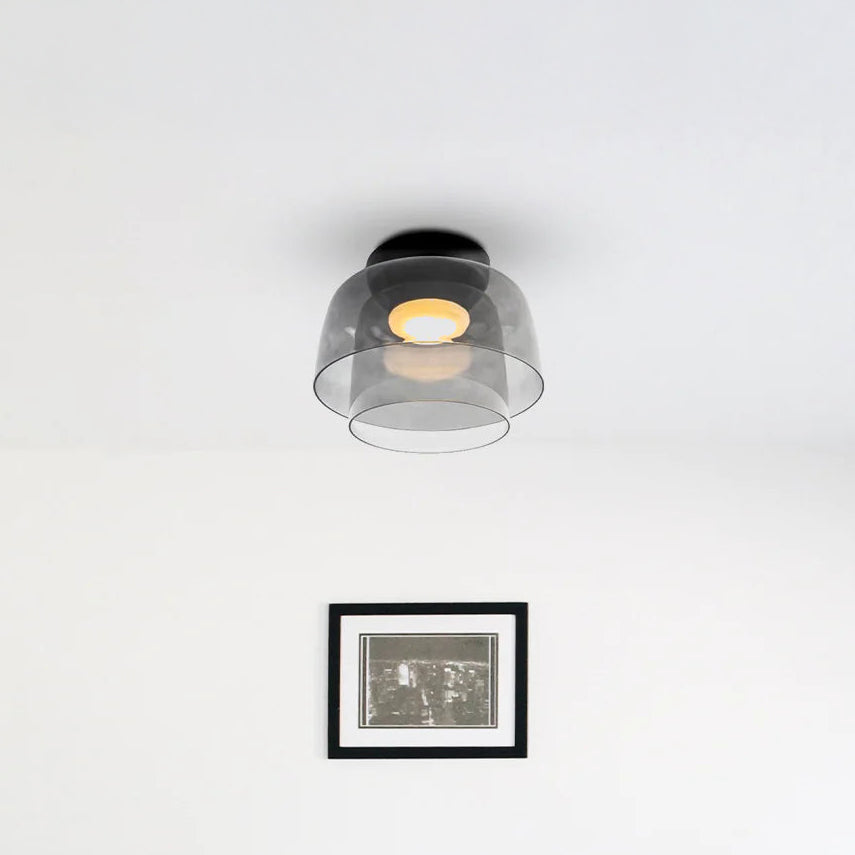 WOMO Farbiges Glas Rund Deckenleuchte Einbauleuchte – WM1332