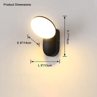 WOMO Outdoor Wall Light with Motion Detector WM9085