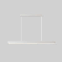 WOMO Longue Suspension LED Métal Minimaliste pour Table à Manger-WM2010
