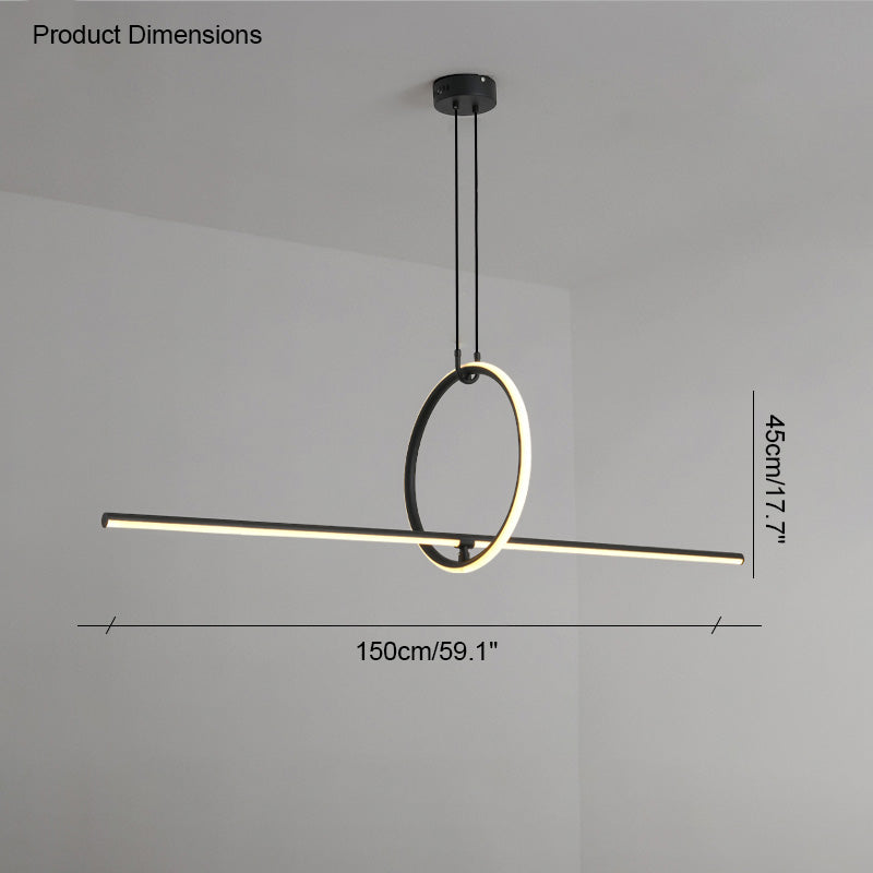 WOMO Circle Linear Pendelleuchte-WM2122