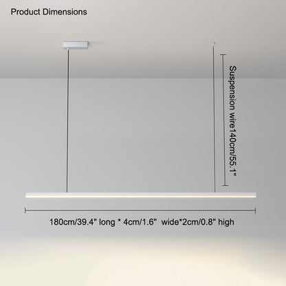 WOMO Extra Long Linear Pendant Light-WM2011