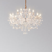 WOMO Luxury Chandelier Candles with Crystals-WM2340
