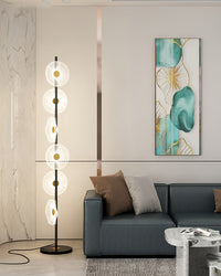 WOMO Multi-Light Dimmbare Stehlampe mit Fernbedienung-WM7075