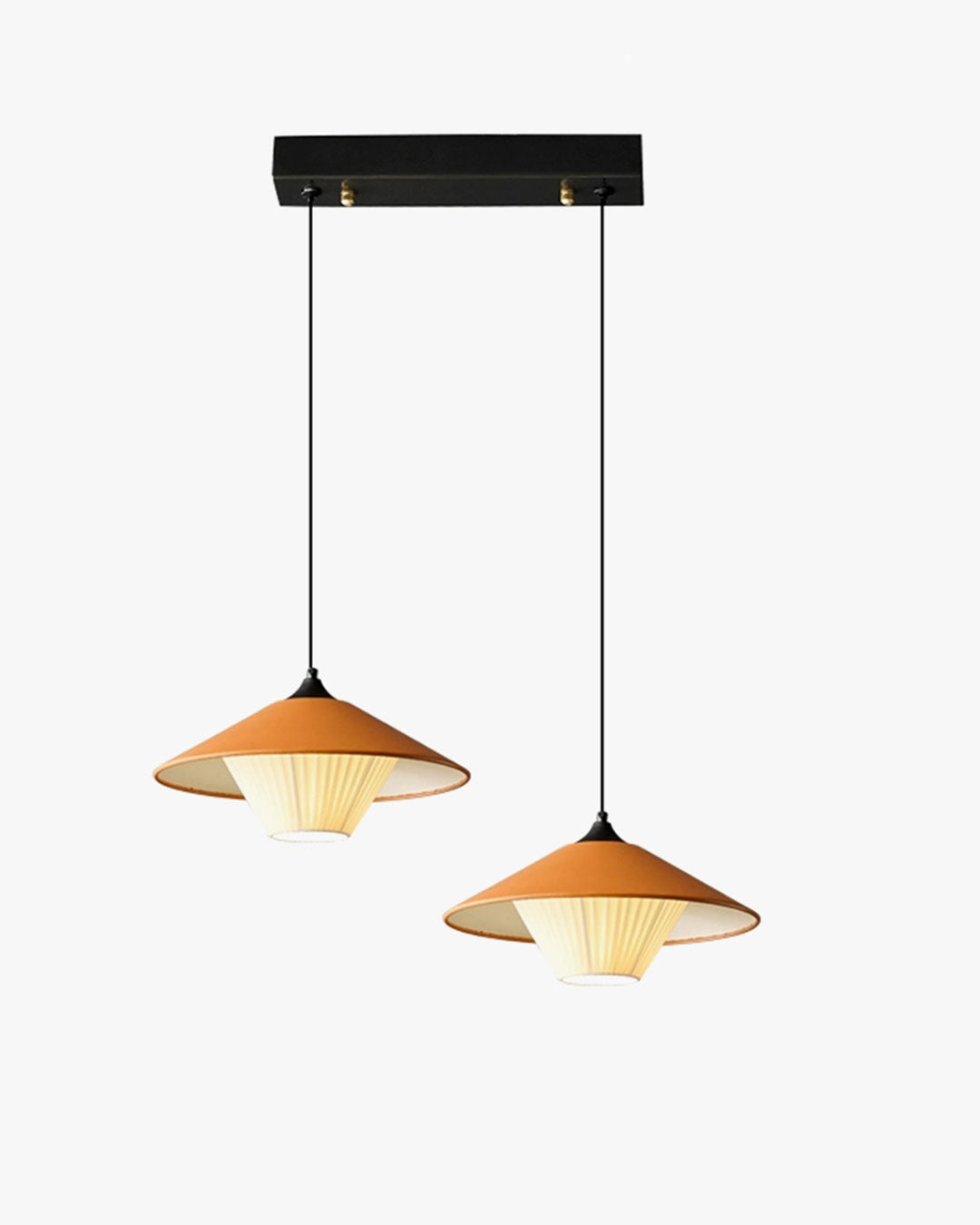 WOMO Leather Cone Pendant Light-WM2952