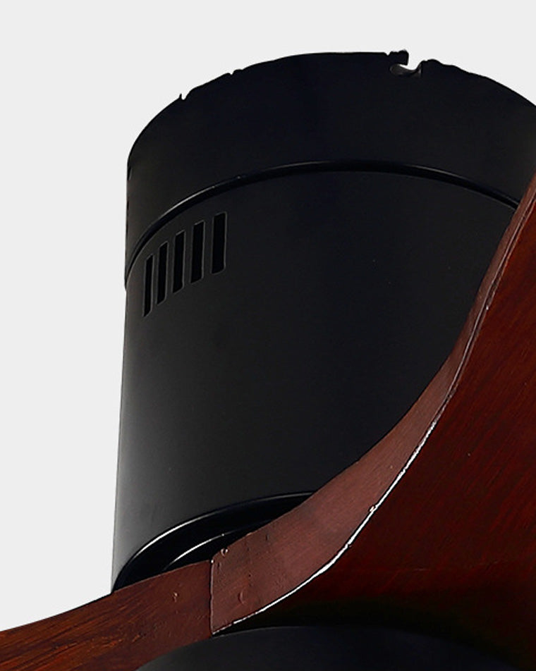 WOMO Mid-Century Modern Hugger Deckenventilatorlampe-WM5067