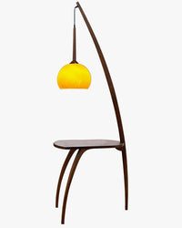 Suspension WOMO en bois avec tablette WM7130