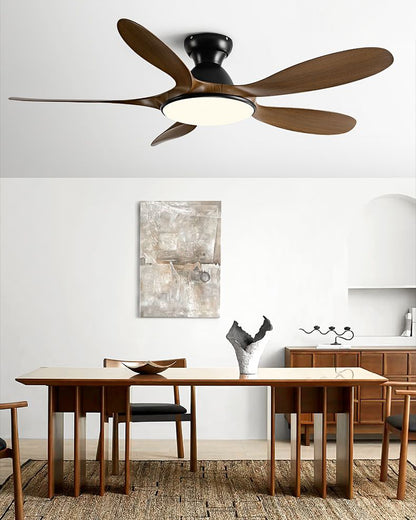WOMO Large Low Profile Ceiling Fan Lamp - WM5195