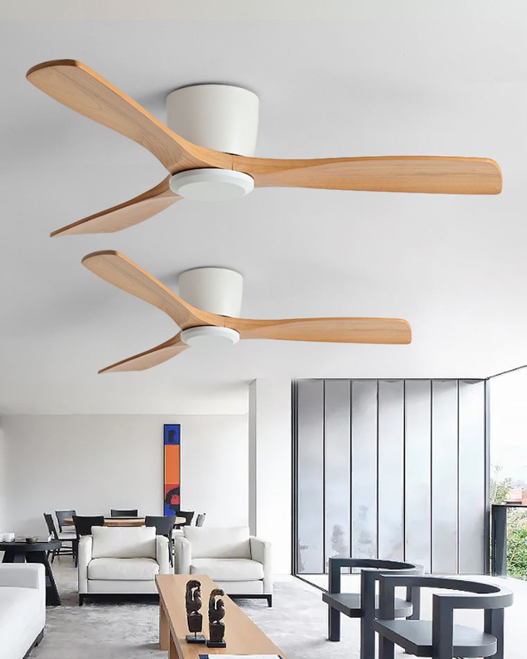 WOMO Große Flachbau-Deckenventilatorlampe-WM5052