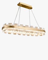 Lustre rond WOMO Gold Alabaster-WM2394