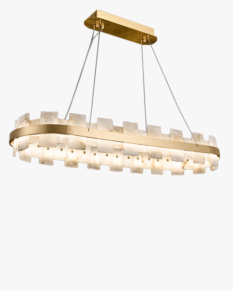 Lustre rond WOMO Gold Alabaster-WM2394