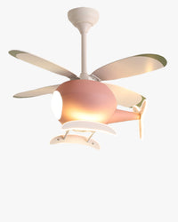 WOMO Flugzeug Kinder Deckenventilator Lampe-WM5007