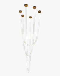 Lustre LED simple WOMO pour plafonds hauts - WM2312