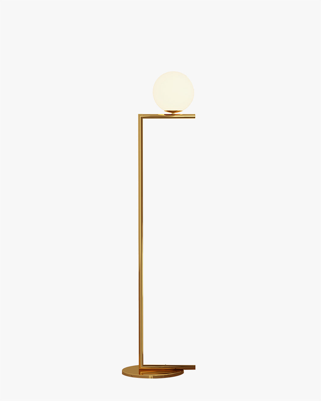 WOMO Glass Sphere Floor Lamp - WM7128
