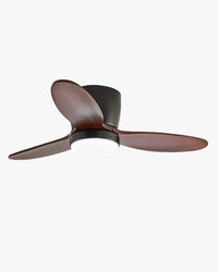 WOMO Mid Century Modern Hugger Ceiling Fan Lamp - WM5115