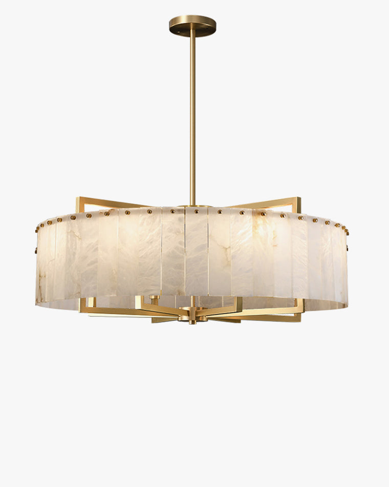 WOMO Golden Chandeliers Round Dining Table-WM2390a