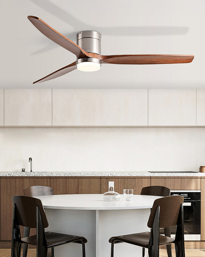 WOMO 3 Blade Low Profile Ceiling Fan Lamp - WM5193