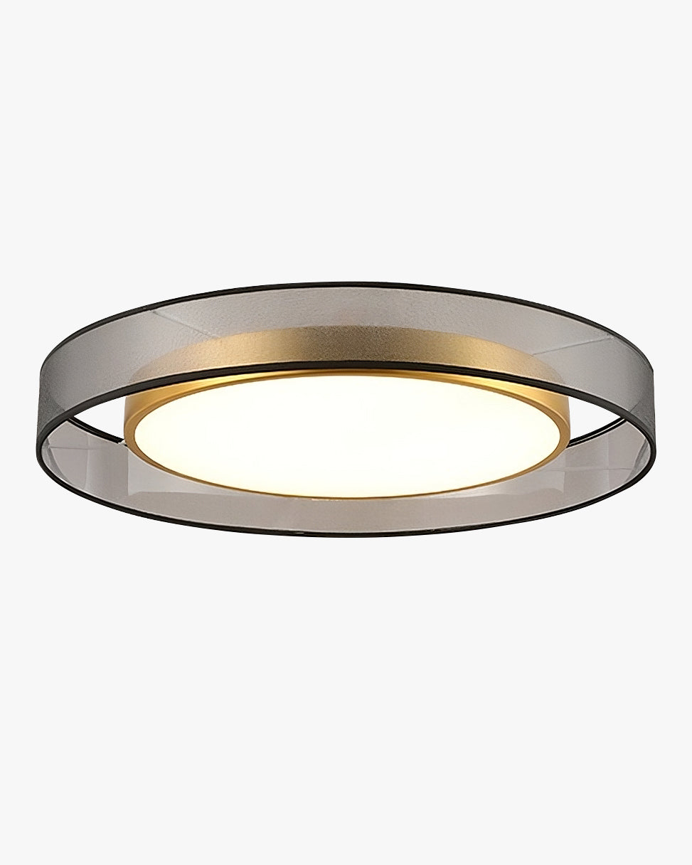 WOMO Plafonnier Rond en Tissu-WM1033