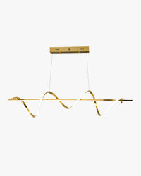 WOMO Lustre en métal doré Cuisine Simple-WM2723