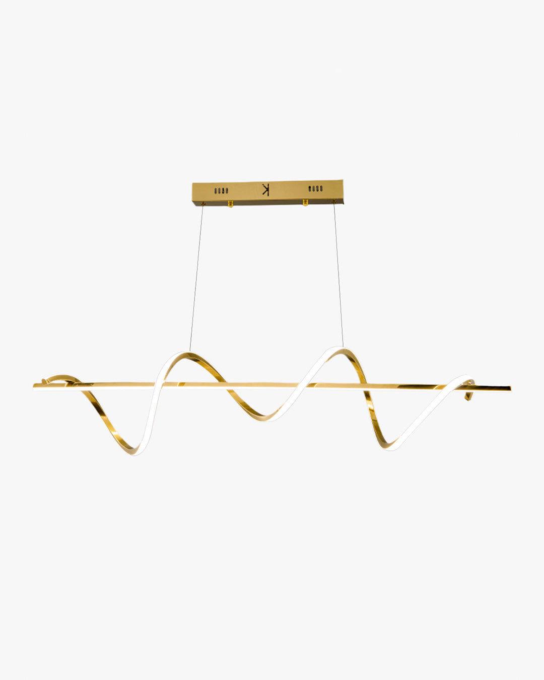 WOMO Lustre en métal doré Cuisine Simple-WM2723