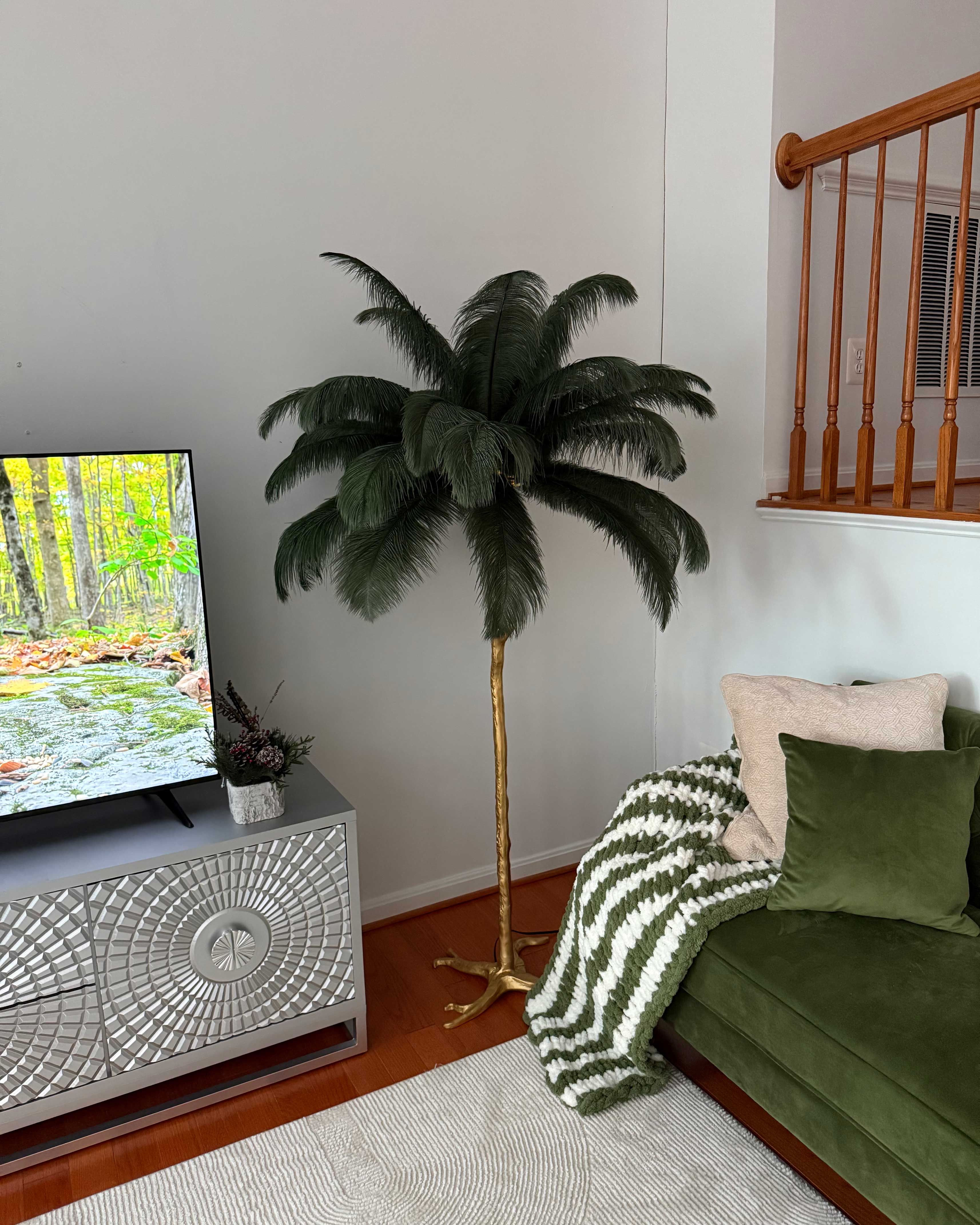 WOMO Fan Palm Floor Lamp -WM7000