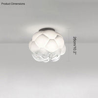 WOMO Cloud Frosted Glass Ceiling Light Hand-Blown Glass - WM1036