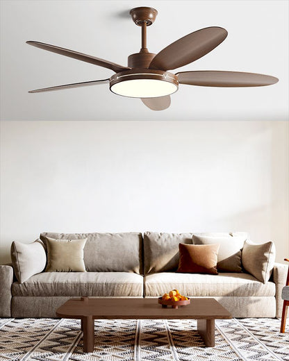 WOMO 5 Blade Modern Ceiling Fan Lamp - WM5189