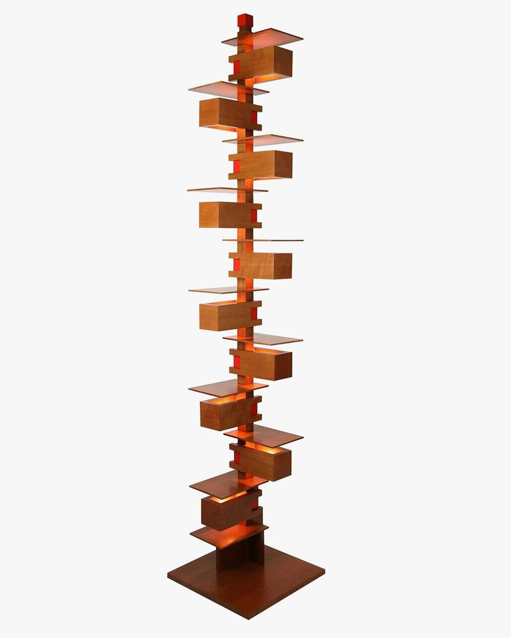 WOMO Column Nut Tree Floor Lamp-WM7110
