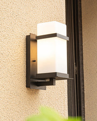 WOMO Outdoor Wall Light made of Frosted Glass - WM9202