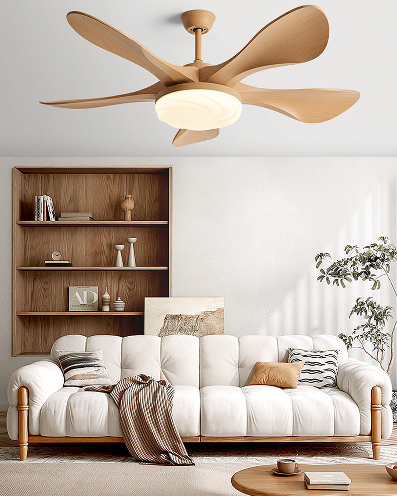 WOMO Moderner Deckenventilator mit hellem Licht - WM5256
