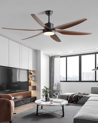 WOMO 6 Blade Large Ceiling Fan Lamp-WM5212