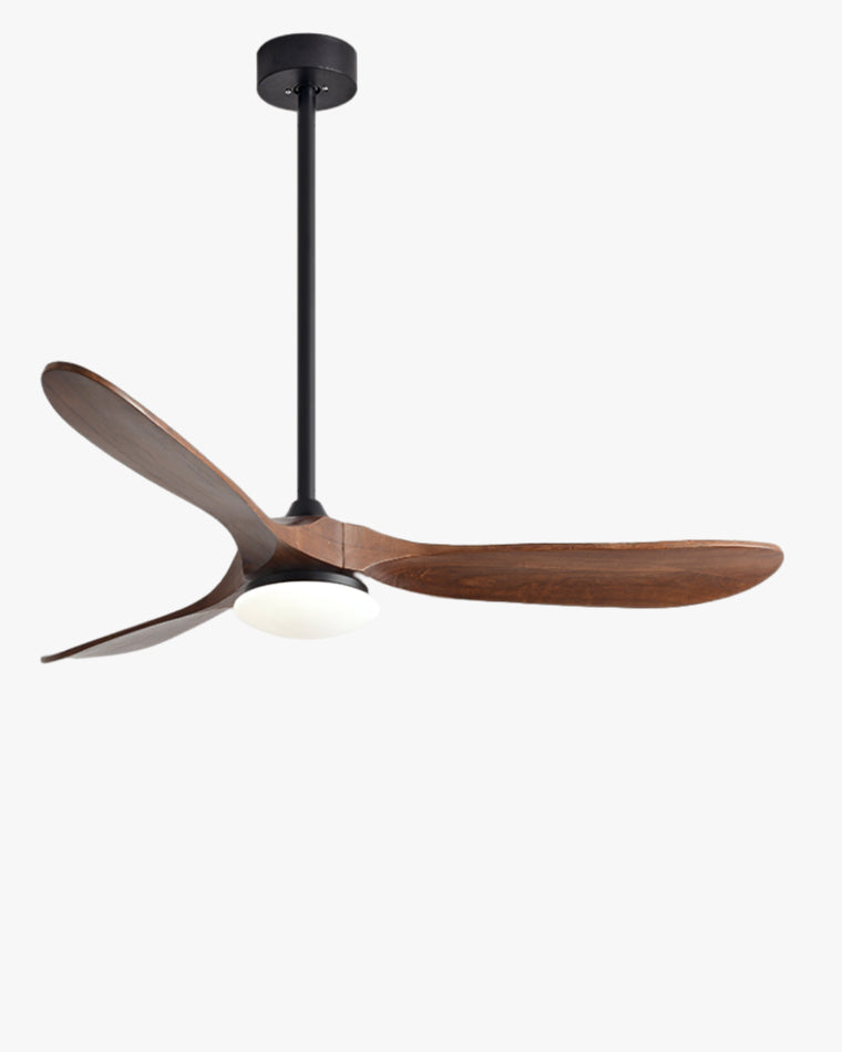 WOMO Propeller-Deckenventilatorlampe aus Holz-WM5008