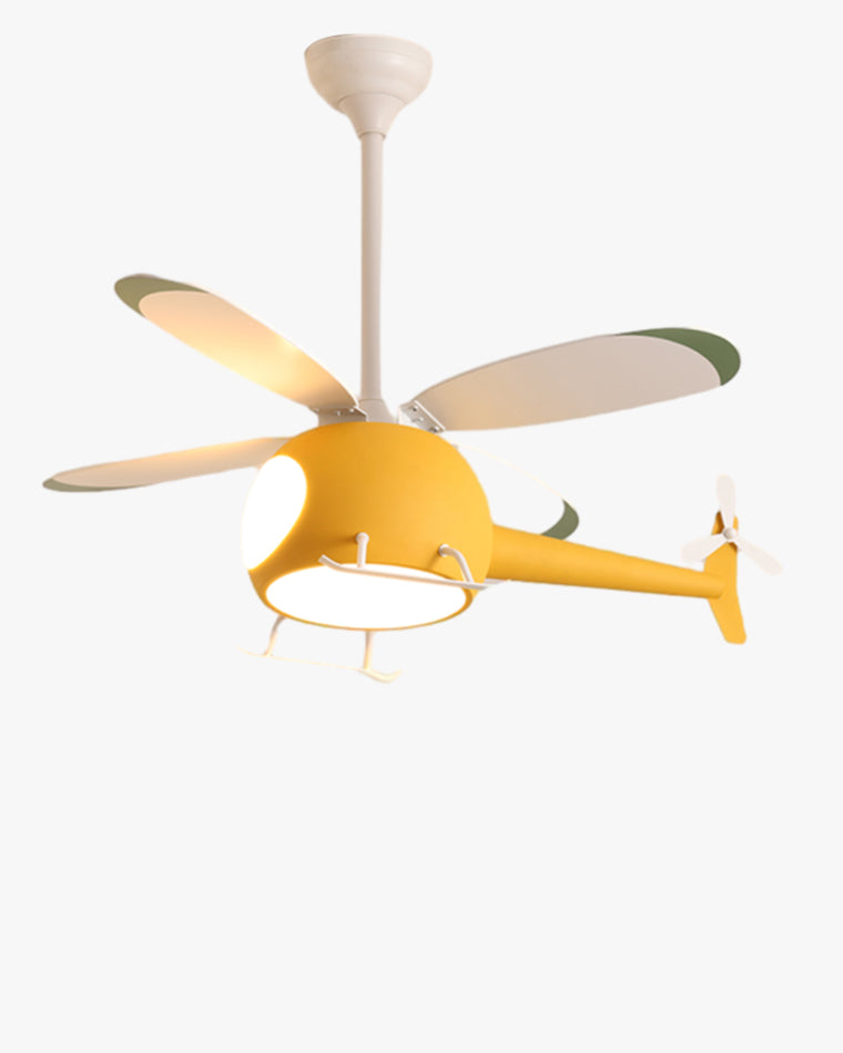 WOMO Flugzeug Kinder Deckenventilator Lampe-WM5007
