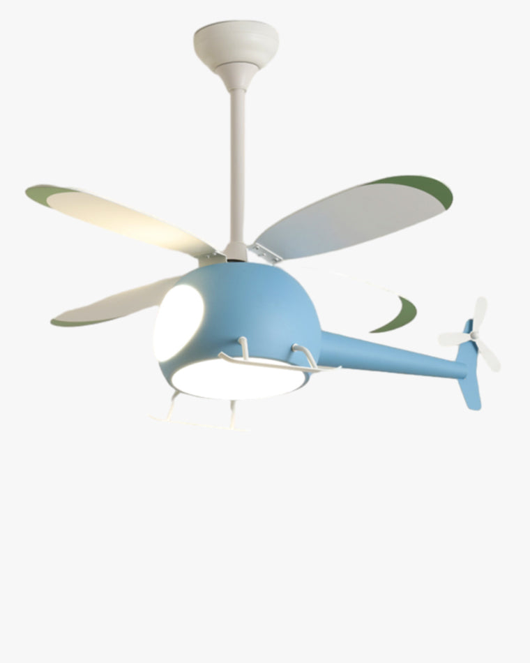 WOMO Flugzeug Kinder Deckenventilator Lampe-WM5007
