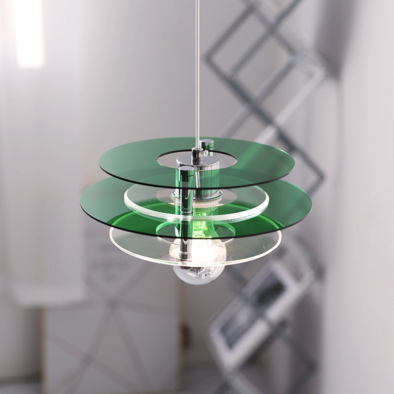 WOMO Space Age Fliegende Untertasse Pendelleuchte-WM2098