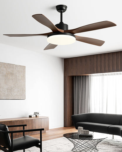 WOMO 56 inch 5 Blade Ceiling Fan Lamp - WM5182