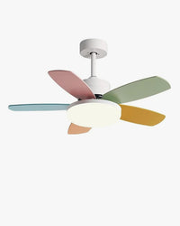 WOMO 5-Klingen Scandi Deckenventilator Lampe-WM5089