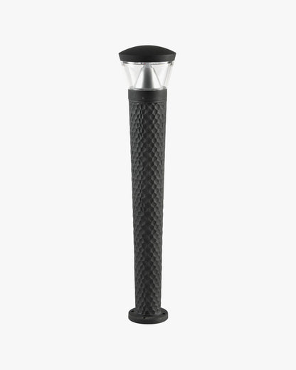 WOMO Black Pathway Bollard Light-WM9110