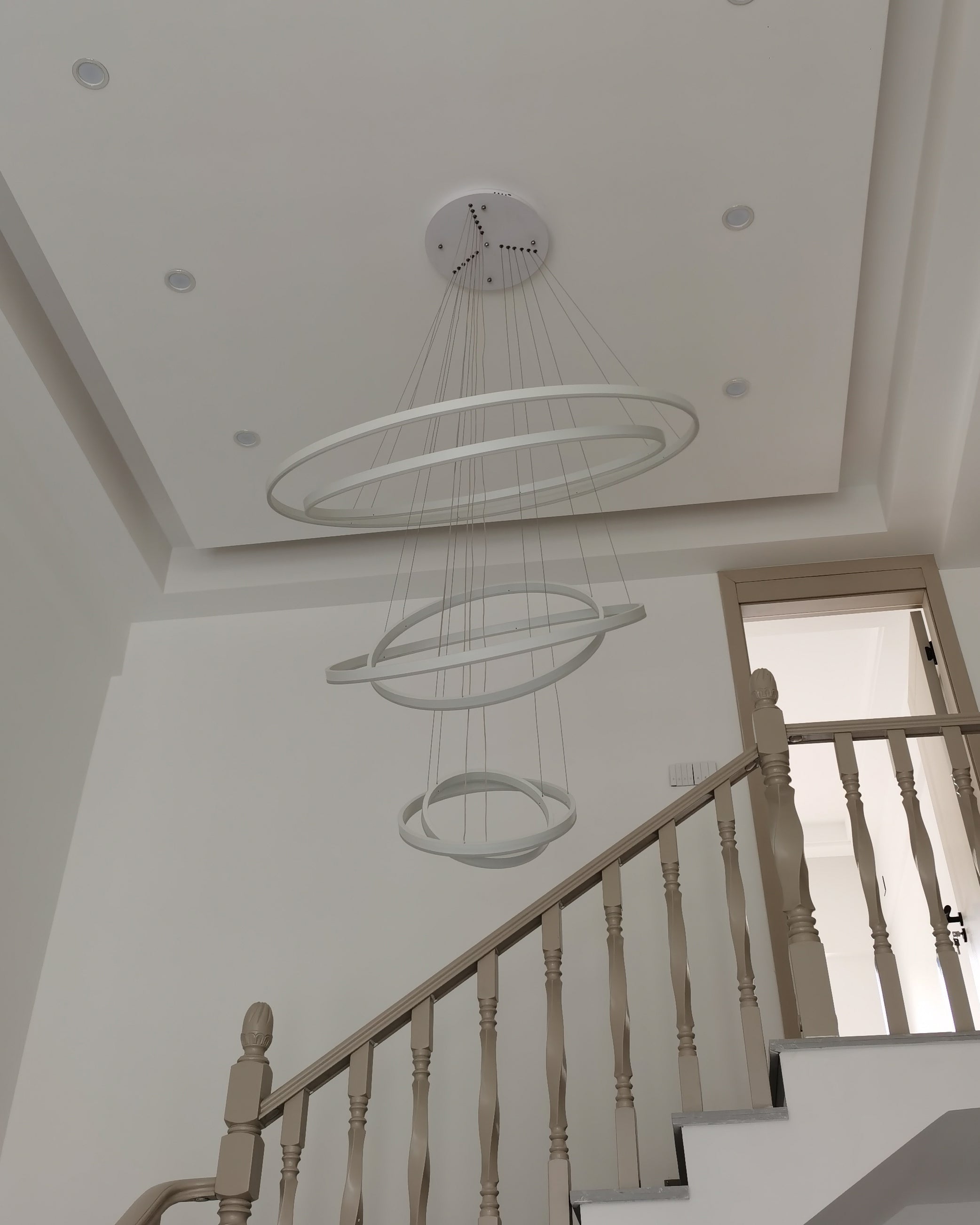 WOMO Stufenring-LED-Kronleuchter-WM2159